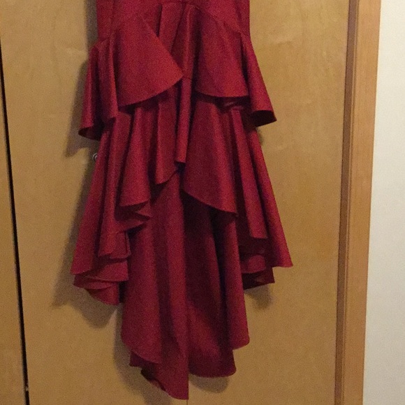 Alexis Zafina Sleeveless V-Neck High-Low D… - Picture 4 of 8